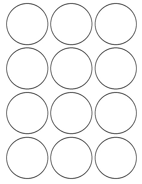 2 Inch Circle Label Template Elegant Round Labels in 2020 | Circle